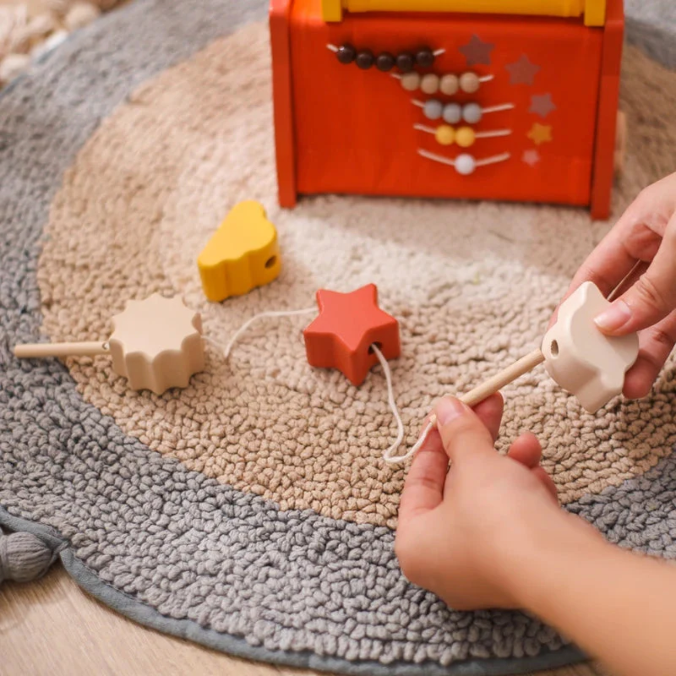 Montessori Educational Construction Blocks
