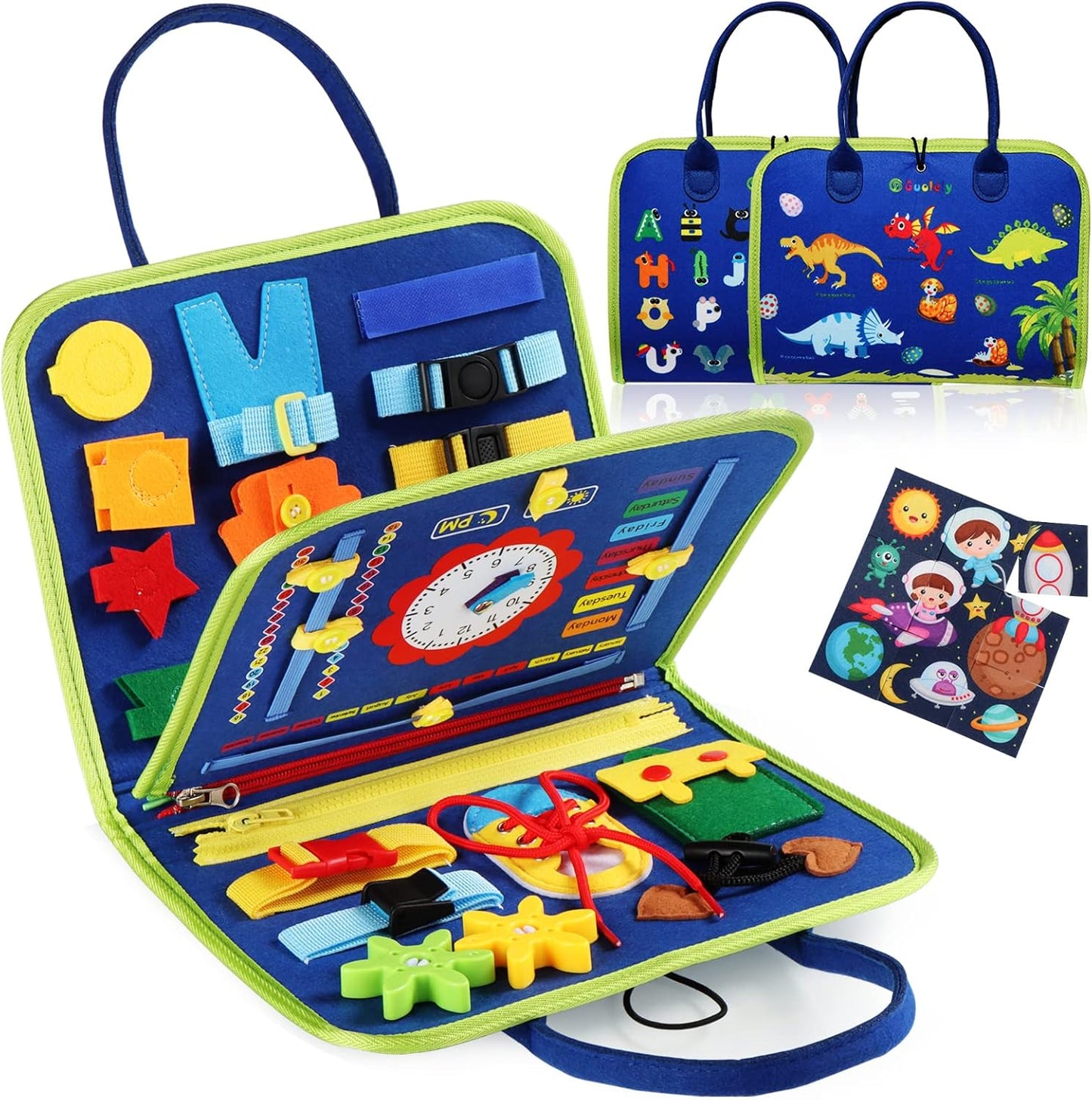 Montessori Activity Panel – Fine Motor Skills Development Toy