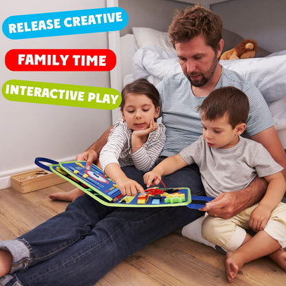 Montessori Activity Panel – Fine Motor Skills Development Toy