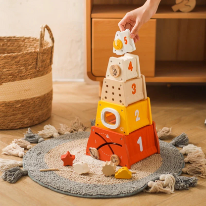 Montessori Educational Construction Blocks